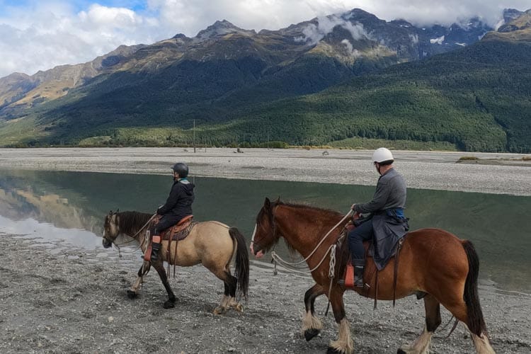 Horse Riding Trek Queenstown Glenorchy Lighthorse Adventures