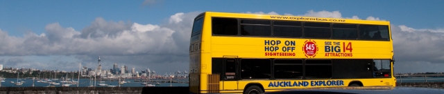 Auckland Explorer Bus Tours. Best 14 sightseeing attractions