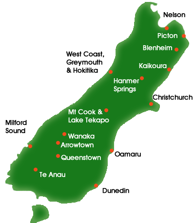 Famous Tourist Attractions In New Zealand