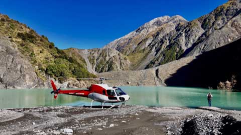 Kaikoura helicopters Top & Tail flight