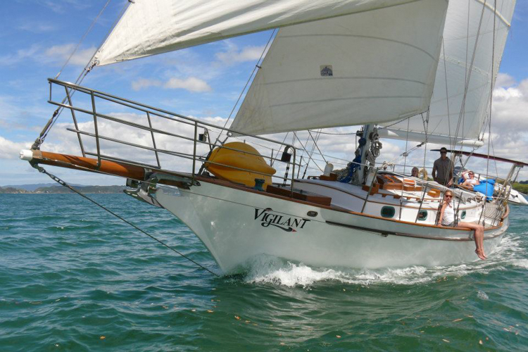Day Sailing Trips Russell Bay Of Islands Vigilant Yacht Charters