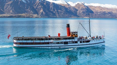 tss earnslaw steamship cruise from queenstown
