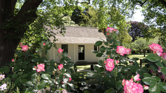 Deans Cottgae in spring at Riccarton House, Christchurch