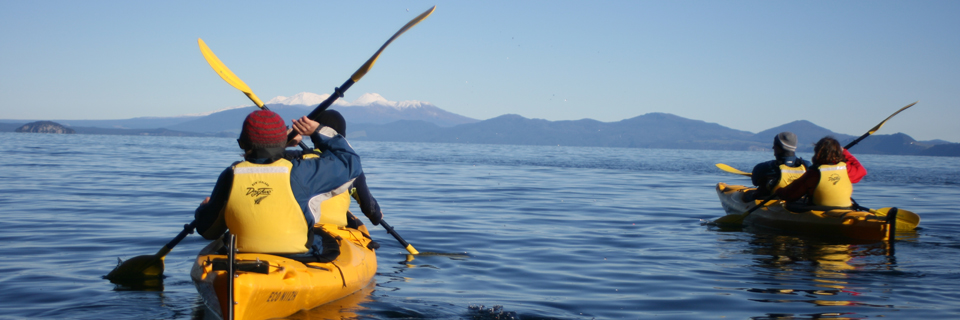 Lake Taupo Guided Kayaking Tours