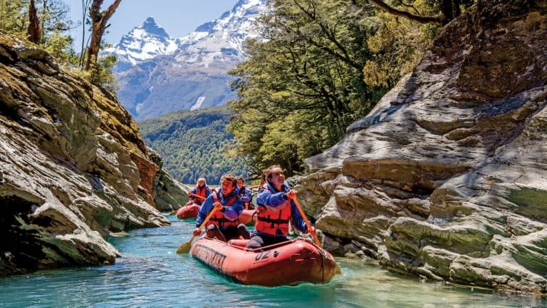 Funyak Dart River tour Glenorchy