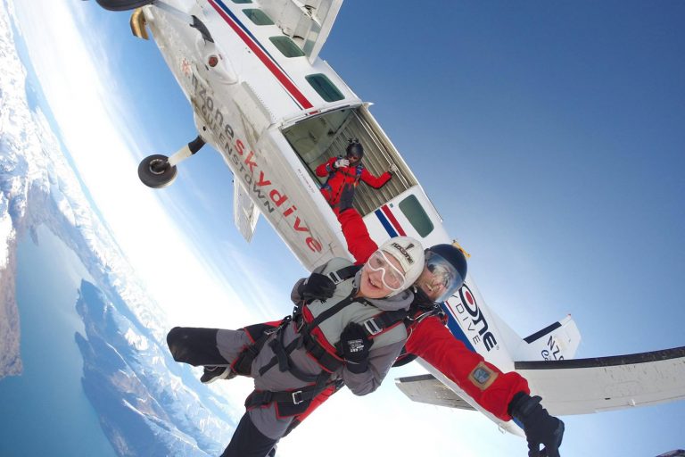 Tandem Skydivers adrenalin activity in queenstown