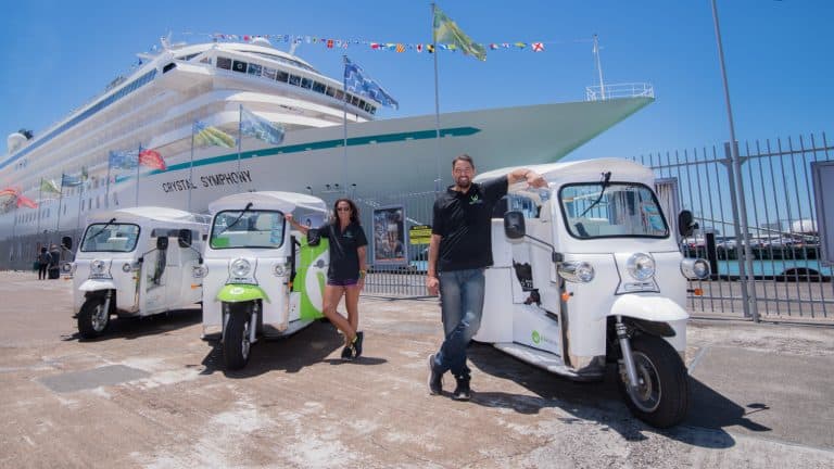 Auckland Tuk tuk Tours eco electric