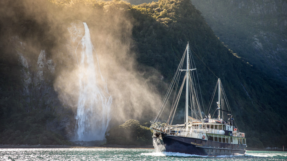 Real NZ - Overnight Cruise on Milford Sound aboard "Milford Mariner"
