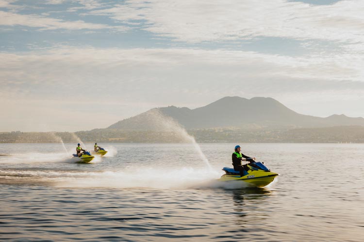 Jet Ski Hire Lake Taupo Self Guided Tours on Lake Taupo