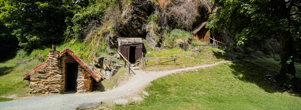 Historic Gold mining village Arrowtown