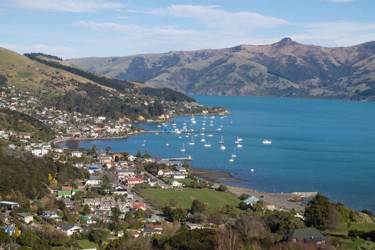view-above-akaroa-new-zealand | Must Do New Zealand