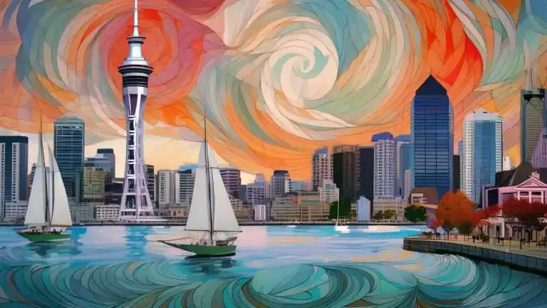 Free-Affordable-Things-to-See-and-Do-in-Auckland-17 | Must Do New Zealand artist impression of Auckland's City of sails