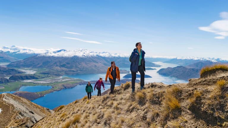 Roys Peak track overlooking Lake Wanaka